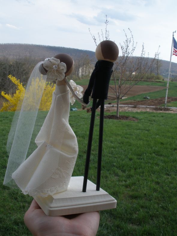 My DIY Cake Topper :  wedding April 2011 015