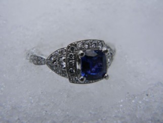 Natural vs. Lab SAPPHIRE? :  wedding sapphire lab natural e ring ring 015