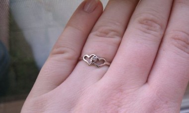 Promise Ring Bling (pic heavy) :  wedding promise ring IMAG0036
