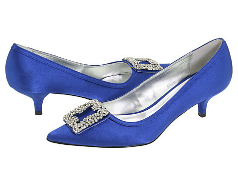 Show me your blue/teal/purple heels? :  wedding badgley mischka stella Shoes