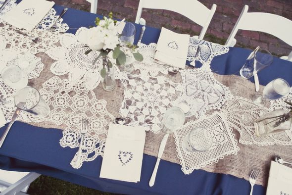 Sophisticated Southern Romance Themed Wedding wedding burlap lace southern 