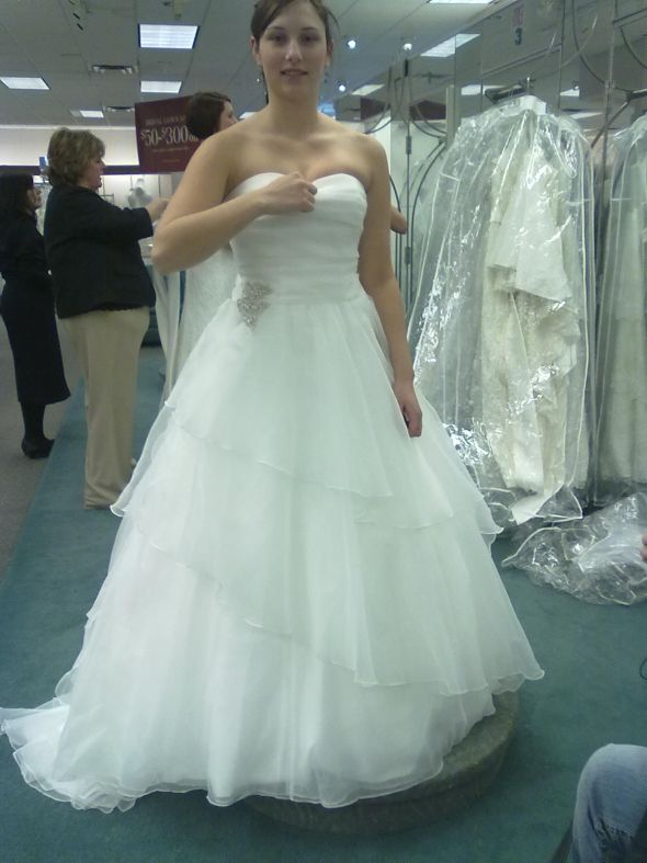 Budget Bees- Lets see your Dresses under $500 :  wedding budget dress cheap gown 008