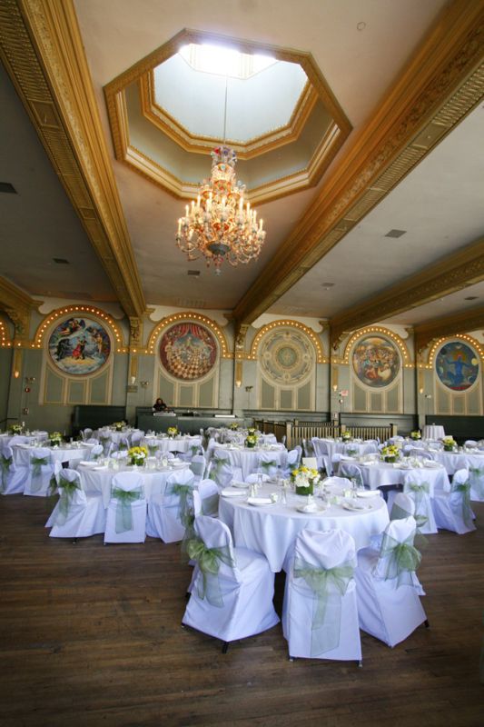 Ballroom Wedding Reception wedding decor diy portland oregon crystal 
