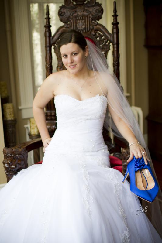 Wedding Gown :  wedding alfred angelo 2083 1 sweet heart mermaid trumpet 2011.032HarrellBRI 222