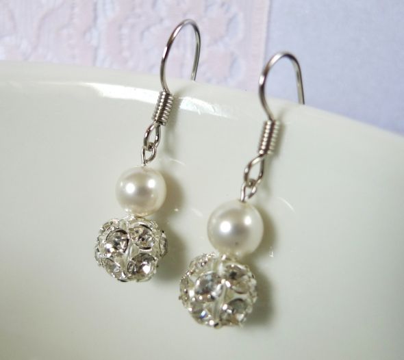 I need jewelry advice :) :  wedding help jewelry bridesmaid gift bridesmaid jewelry earrings wedding Renee ER 1