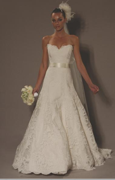 Does Anyone Know This Dress? Help! : wedding dress lace sash Weddingdress