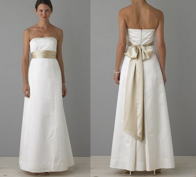 NWT JCrew Lillian Strapless Silk Satin Gown Sz. 10P Ivory : wedding gown jcrew satin lillian ivory petite dress Jcrew