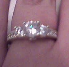 May I please see your 3 stone e-rings? :  wedding Ring