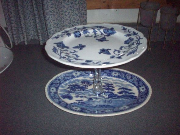 My DIY projects!! :  wedding vintage diy frames moss monogram cake stands plates 101 4221
