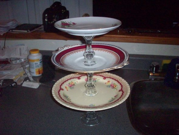 My DIY projects!! :  wedding vintage diy frames moss monogram cake stands plates 101 4225