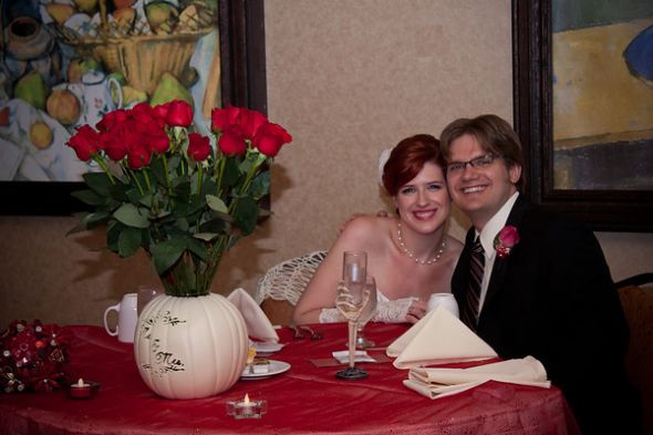 Our 10/22/11 At home Reception Recap *PIC HEAVY* :  wedding at home reception IMG5318 M