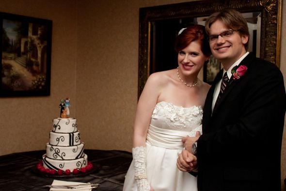 Our 10/22/11 At home Reception Recap *PIC HEAVY* :  wedding at home reception IMG5341 M