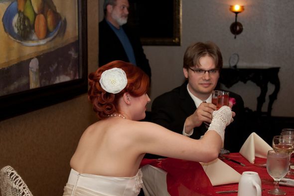 Our 10/22/11 At home Reception Recap *PIC HEAVY* :  wedding at home reception IMG5362 M
