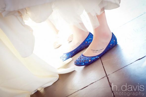 Stunning blue sequin flats wedding blue sequin bling shoe flat ballerina 