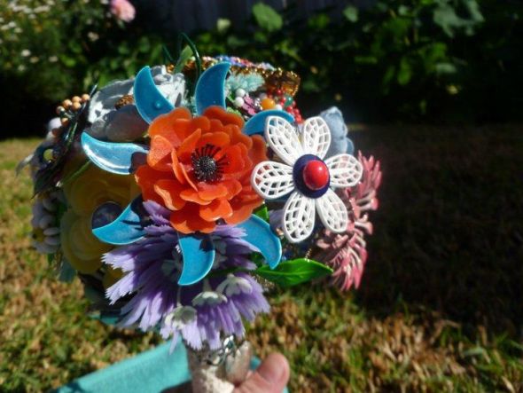 Brooch Bouquet Questions?!? :  wedding brooch diy questions bouquet 3
