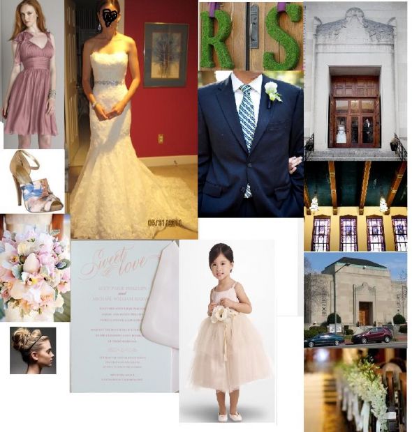 June 2012 (or any other summer brides) - What are your colors? :  wedding gray pink color Nc1