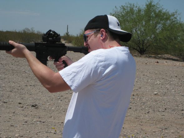 Guns- do you/your SO have them? :  wedding IMG 1402