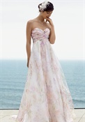 Newbees: What is your dream dress? :  wedding jim hjelm lace vintage empire chiffon dress ThumbnailCAVWKRT5