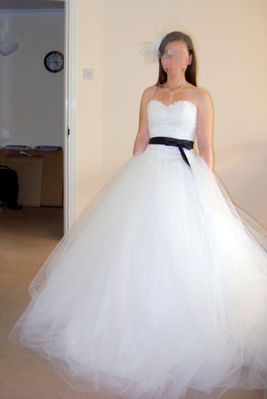 I'm short....like REALLY short! PETITE brides, post your pics! :) :  wedding short petite dress A17   Copy