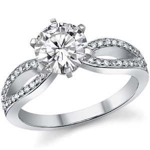 So close but yet soooo far!! If you got a moissanite show'em off.. Please :) :  wedding moissanite rings Eng886