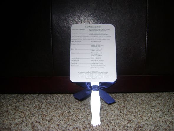 My Paddle Fans wedding paddle fans navy posted by lkt70893 10 months ago
