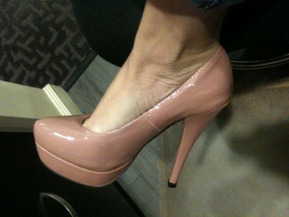 Platform Patent Leather High Heels for BM's :  wedding shoes bridesmaids chic Shoe