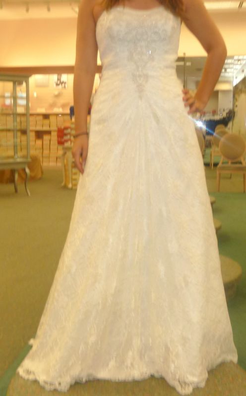 Here's my journey of dresses! Share yours! (Pic heavy) :  wedding dress journey pic pics heavy plus size 1 weight loss curvy full figured 1 002 1