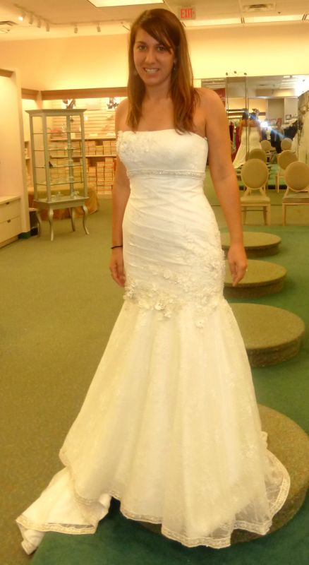 Here's my journey of dresses! Share yours! (Pic heavy) :  wedding dress journey pic pics heavy plus size 1 weight loss curvy full figured 1 003 1