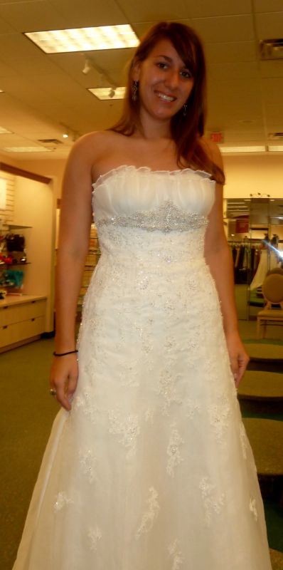 Here's my journey of dresses! Share yours! (Pic heavy) :  wedding dress journey pic pics heavy plus size 1 weight loss curvy full figured 1 009 1