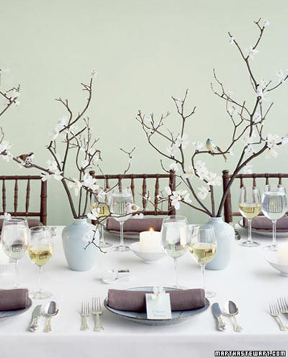 Finding Branches for Centerpieces wedding Ms Branches
