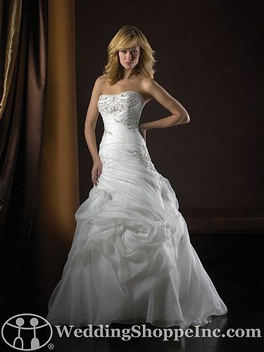 Dress 1 or Dress 2??  I need your help Bees!!! :  wedding dress 2359F20375x534