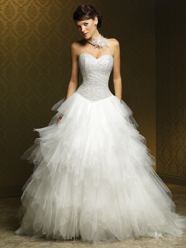 August 2012 Official Dress Thread! :  wedding justin alexander Mia Solano