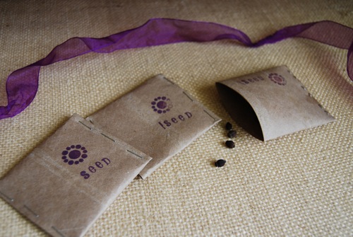 What are your favors? :  wedding favors wedding planning diy Seed Packet Wedding Favors