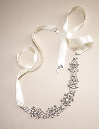 Bridal Ribbon Head Wrap from the Limited NEW : wedding head wrap headband head band Headband
