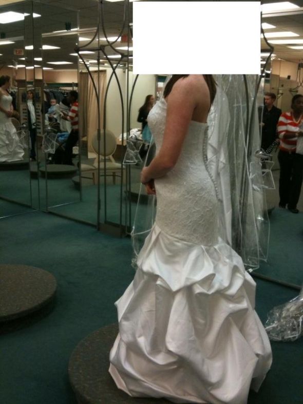 Beautiful Detailed Wedding Dress Size 8 120 wedding wedding dress mermaid 