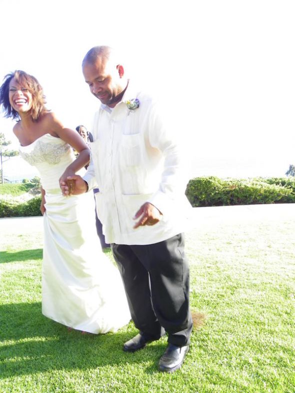 What is your FAVE photo from your wedding and why? :  wedding favorite photo wedding Kurtswedding Jumping The Broom