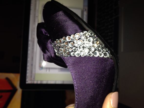 DIY Crystal Shoes! What do I use??? :  wedding strass strassing diy crystal shoe shoes swarovski clear flatback ab finish Shoe