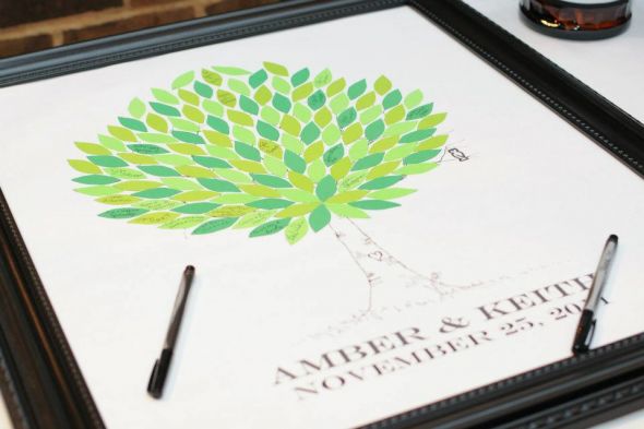 My DIY Guestbook Tree