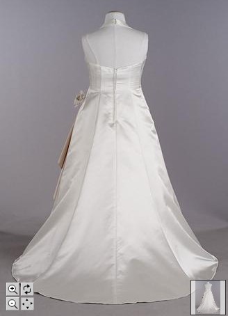 Show me your 'plain' dress with ZERO embellishments! :  wedding 201008030533211