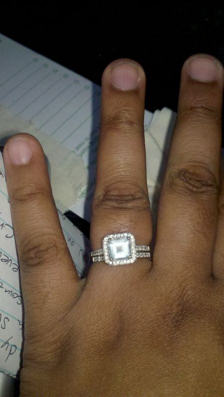 How much was PAID for your ring? :  wedding ring 2011 10 29 09 20 19 412