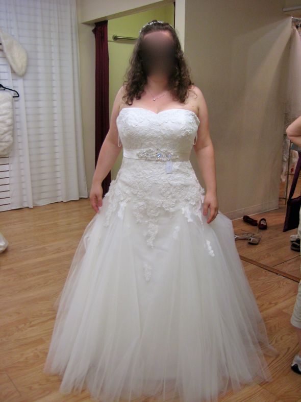 2nd Fitting Today - Feeling Very Nervous - Weightloss Never Went As Planned :  wedding dress fitting fat plus size 1 IMG 4127