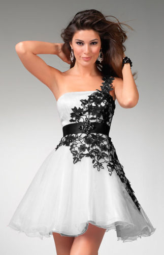white wedding dress with black lace. White with lack lace.