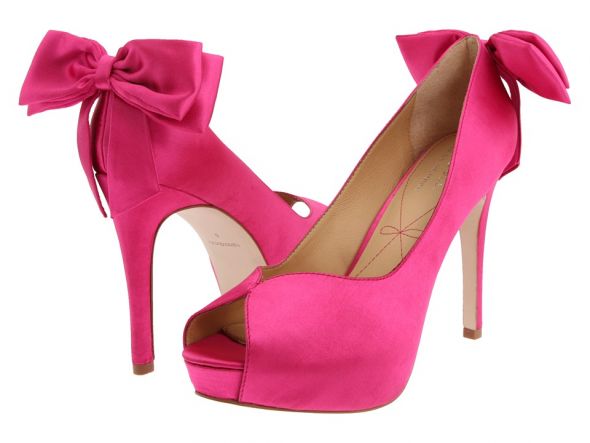 Can I see your *pink* wedding shoes? :  wedding shoes pink blush coral peach pumps heels flats preowned must have wedd shoes 1494515 P 2x