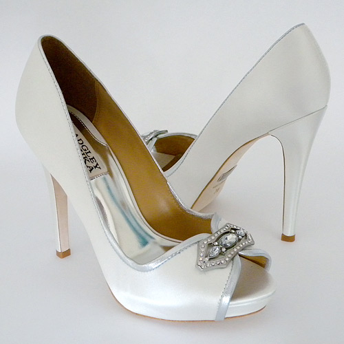 Let's see your white wedding shoes wedding Formslag White Bridal Shoes By 