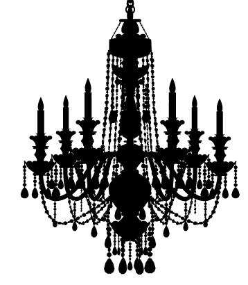 Friend swiped my invitation DIY.... :  wedding invitation Chandelier2