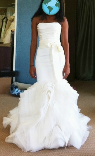 is anyone rocking the straight neckline? :  wedding straight neckline sweetheart alter alterations strapless neck line Dress