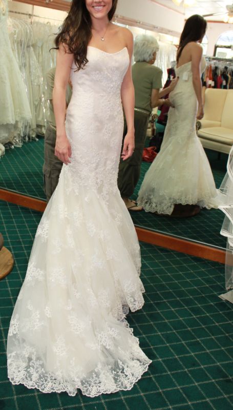 Here's my journey of dresses! Share yours! (Pic heavy) :  wedding dress journey pic pics heavy plus size 1 weight loss curvy full figured 1 IMG 6480   Copy