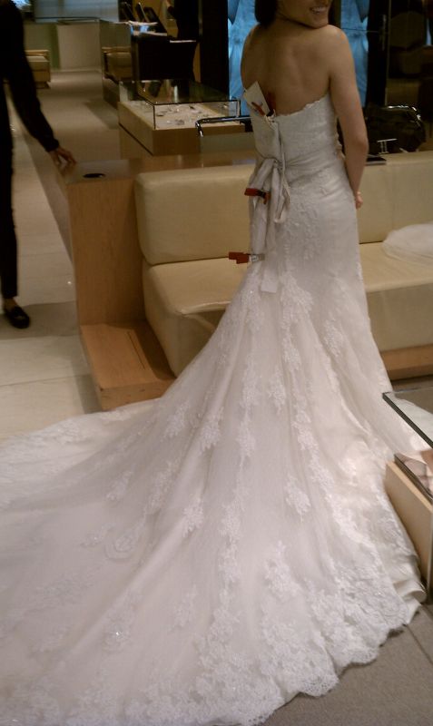 Here's my journey of dresses! Share yours! (Pic heavy) : wedding dress journey pic pics heavy plus size 1 weight loss curvy full figured 1 Pronovias16 Copy