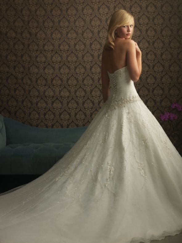 40+ Wedding Dress : wedding 40 2 dress appropriate 8769B wedding allure 8769 8769B