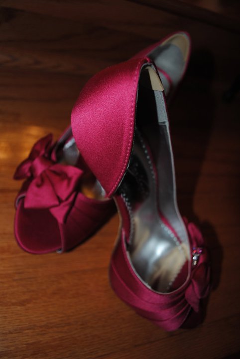 David's Bridal Watermelon Color/Pink Shoes For Sale Size 7.0 : wedding pink shoes 207110 10100174537801703 6204849 52238374 2938993 N